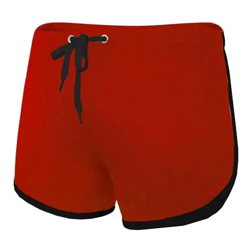 Ouber Men's Fitted Shorts Bodybuilding Workout Gym Running Tight Lifting Shorts - 6