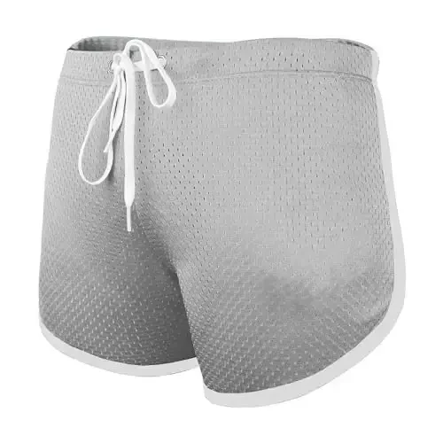 Ouber Men's Fitted Shorts Bodybuilding Workout Gym Running Tight Lifting Shorts - 6