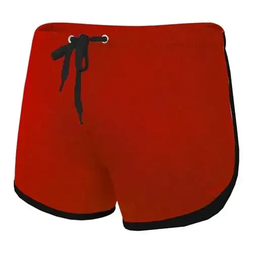 Ouber Men's Fitted Shorts Bodybuilding Workout Gym Running Tight Lifting Shorts - 6