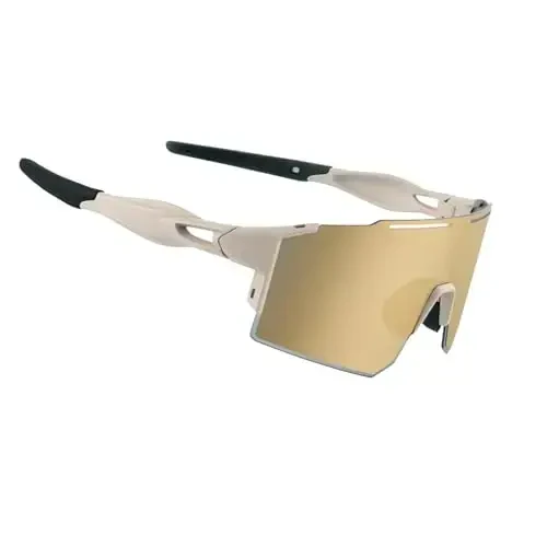 OULAIQI Cycling Sunglasses Polarized Sunglasses for Cycling Men Women with 1 Lens or 3 Interchangeable Lens Baseball Glasses - OULAIQI (1)