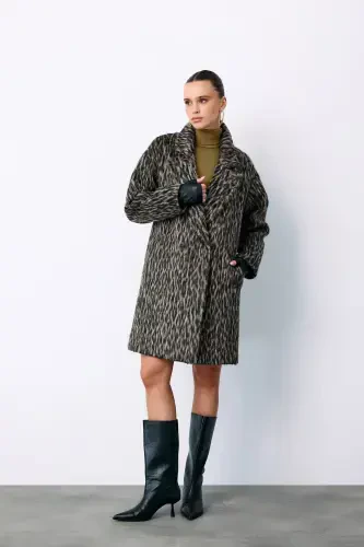 Our LEOPARD LOOSE Coat - 4
