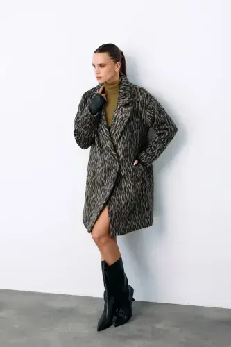 Our LEOPARD LOOSE Coat - 5