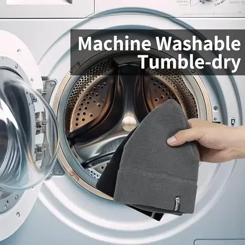 OUTDOOR SHAPING 2 Pack Tactical Fleece Cap Qishki iliq shapka Harbiy armiya soati erkaklar va ayollar uchun sovg'a - 5