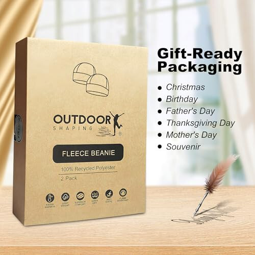 OUTDOOR SHAPING 2 Paket Taktiksel Yün Başlık Kış Sıcak Bere Askeri Ordu Beresi Erkek ve Kadınlara Hediye - 2