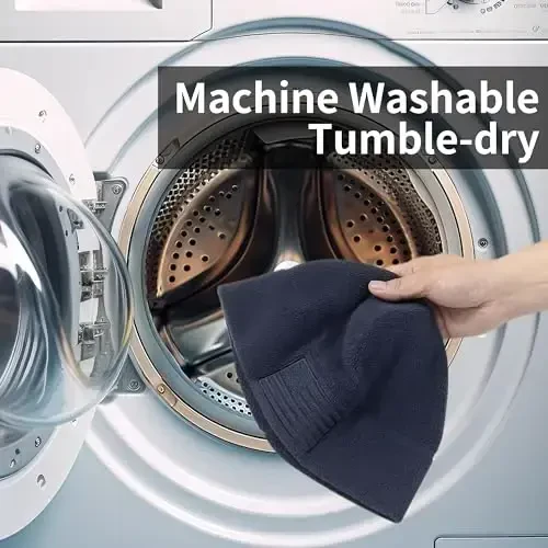 OUTDOOR SHAPING American Flag Fleece Watch Cap, USA Multi-Season Army Military Tactical Beanie, Qishki iliq shapka - 3