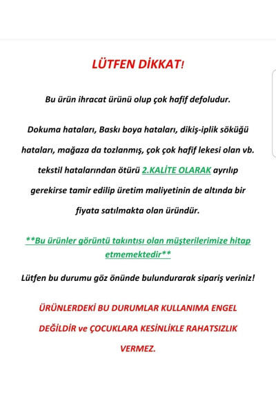 OUTLET MAHSU LOTI Paxta Uniseks Yangi tug'ilgan - Chaqaloq Vanna Sochiq Kundak 100x100sm AYIQ / OQ - 9