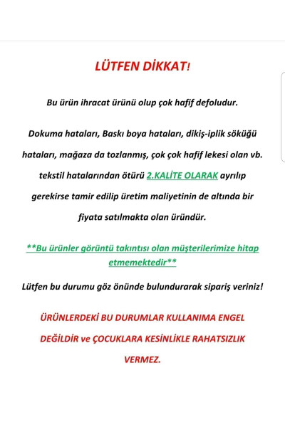 OUTLET MAHSU LOTI Paxta Uniseks Yangi tug'ilgan - Chaqaloq Vanna Sochiq Kundak 100x100sm AYIQ / OQ - 6