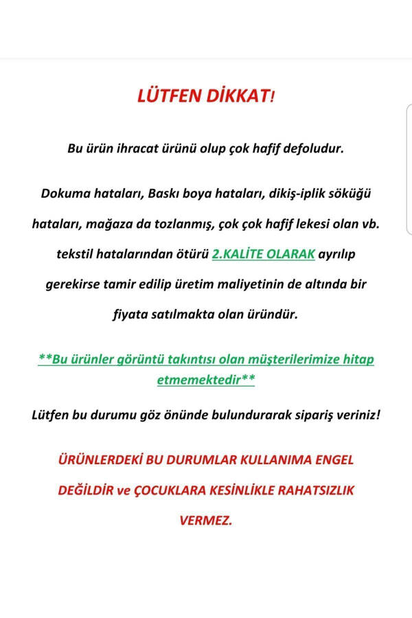 OUTLET MAHSU LOTI Paxta Uniseks Yangi tug'ilgan - Chaqaloq Vanna Sochiq Kundak 100x100sm AYIQ / OQ - 6