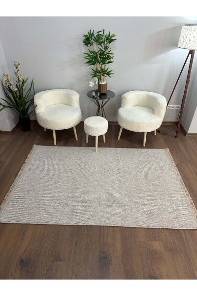 OUTLET PALMAS-F4 Soft Loop Textured Woven Salon Carpet-VIZOR - 3