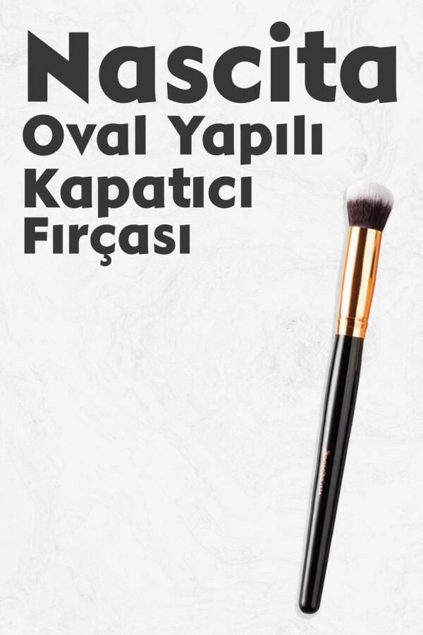 Oval Shaped Concealer Brush - 3