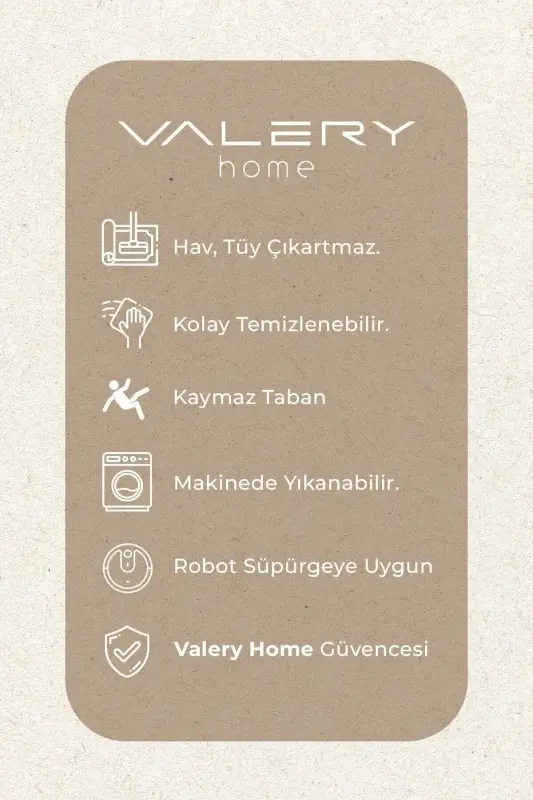 Овальный Comfort Оверлок Плюшевый Ковер Бежевый-Без бахромы Бежевый - 6