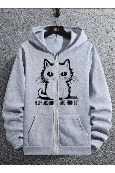 OVERSIZE Boys/Girls Printed Zipper Hoodie ( NEW PRODUCT ) - 7