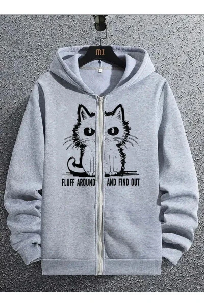 OVERSIZE Boys/Girls Printed Zipper Hoodie ( NEW PRODUCT ) - DAXIA