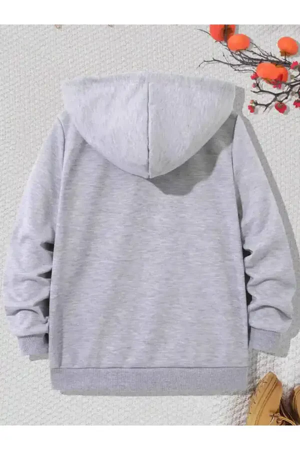 OVERSIZE Kids' Printed Zip-Up Hoodie (NEW PRODUCT) - 2