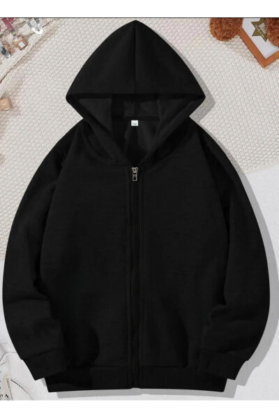 OVERSIZE Kids Printed Zipper Hoodie (NEW PRODUCT) - 1