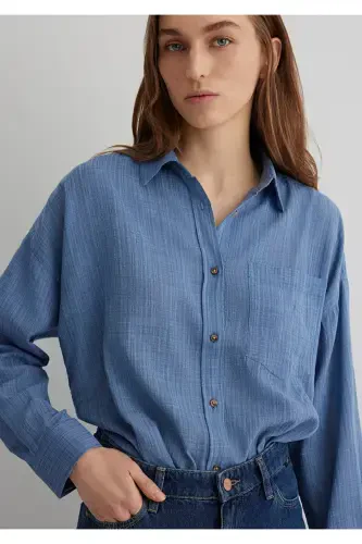 Oversize ko'ylak Oversize / Keng bichim 1210404-837 - 1