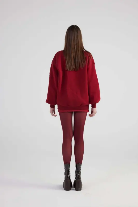 Oversize Lined Alexa B with Detachable Rose Detail - 6