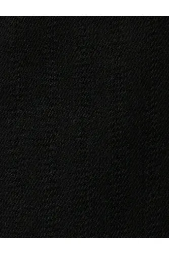 Oversize Pamuklu Dikiş Detaylı Kargo Straight Kot - 6