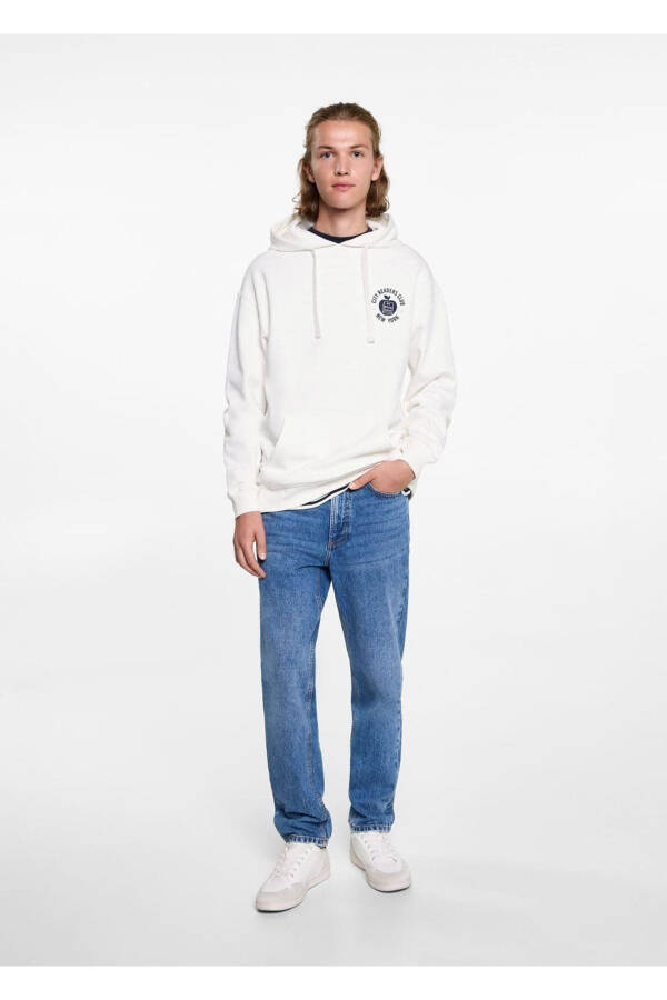 Oversize patterned sweatshirt - 2