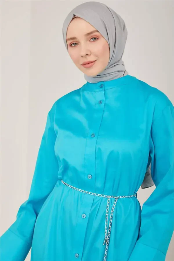 Oversize Tunika Kiyim 23y4502 Aqua - 5