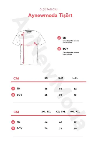 Oversize Unisex Basic T-shirt-siyahh8 - 3