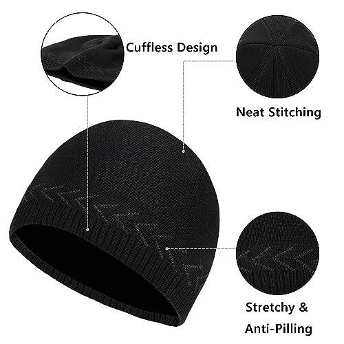 Oversize XXL Beanie Hat for Big Heads 23.6-25.6 - 6