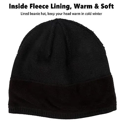 Oversize XXL Beanie Hat for Big Heads 23.6