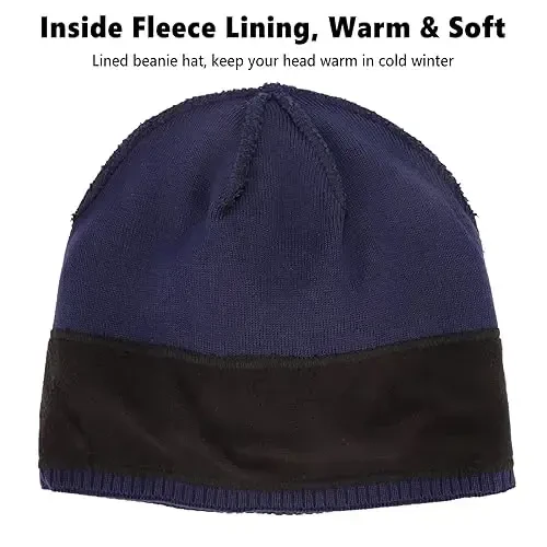 Oversize XXL Beanie Hat for Big Heads 23.6
