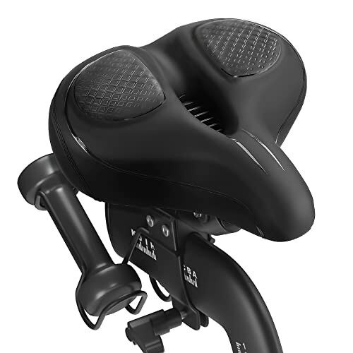 Oversized Bike Seat for Peloton Bike & Bike+, Comfort Seat Cushion Compatible with Peloton, Road or Exercise Bikes, Bicycle Wide Saddle Replacement for Men & Women, Accessories for Peloton - 3