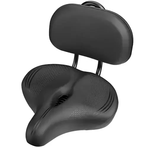 Oversized Bike Seat for Peloton Bike & Bike+, Comfort Seat Cushion Compatible with Peloton, Road or Exercise Bikes, Bicycle Wide Saddle Replacement for Men & Women, Accessories for Peloton - 2