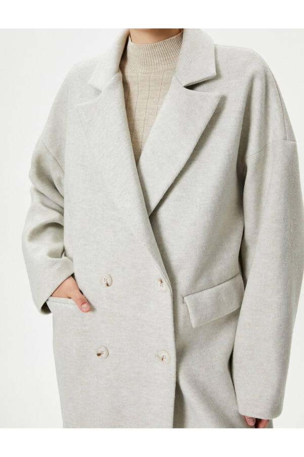 Oversized Cashmere Coat - 13