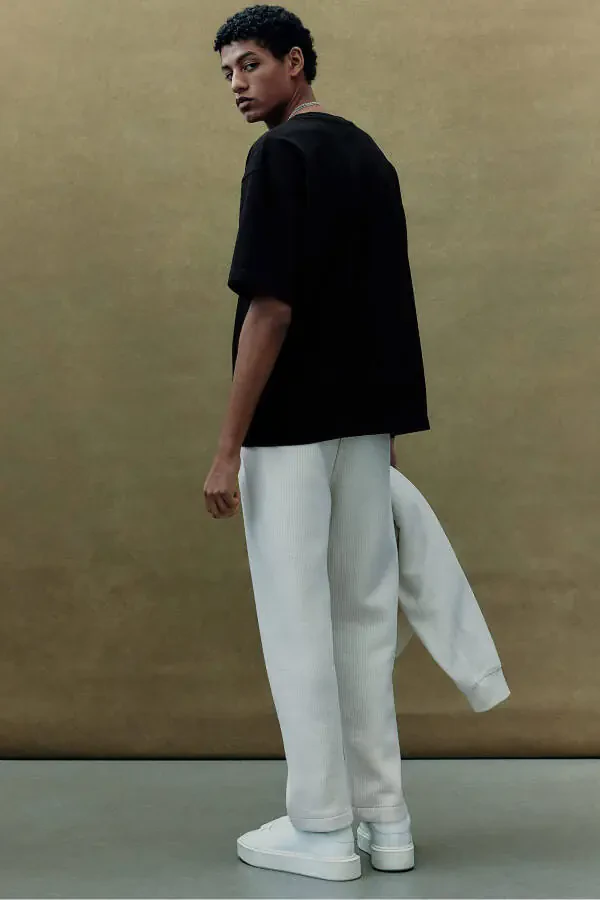 Oversized Cotton T-shirt - 4