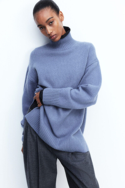 Oversized fisherman's sweater - 3