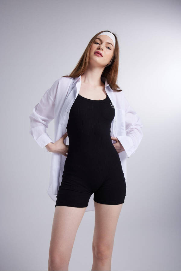 Oversized Pocket Shirt White - 3