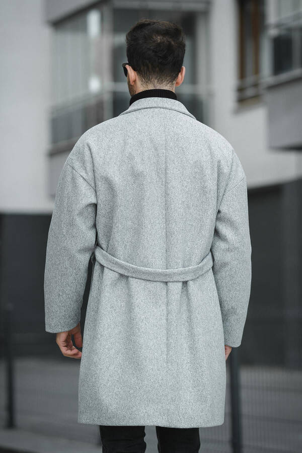 Oversized, relaxed fit, casual wool coat. - 6