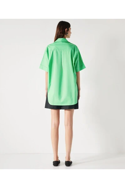 Oversized shirt with double sleeves. - 6