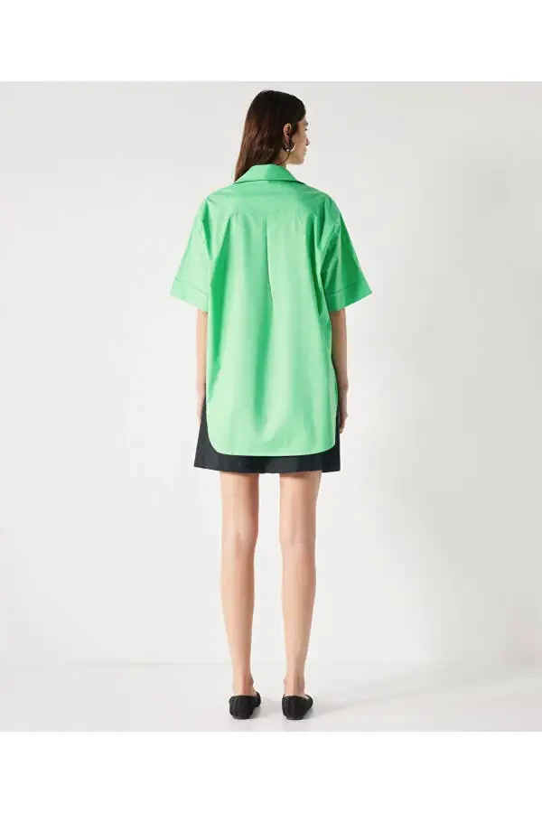 Oversized shirt with double sleeves. - 6