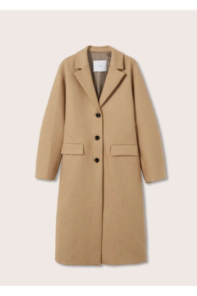 Oversized Wool Coat - 3