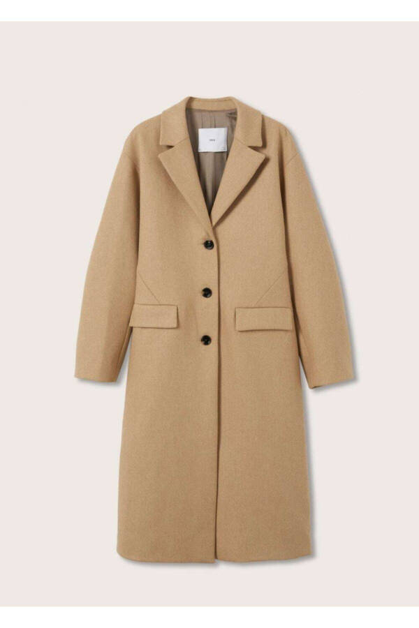 Oversized Wool Coat - 3