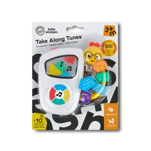 Ovozni boshqarish bilan Baby Einstein Take Along Tunes musiqiy chaqaloq o'yinchoq - 13