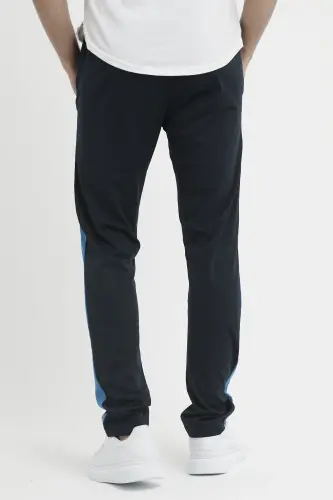 Oxford Men's Tracksuit Bottoms Navy-Navy - 8