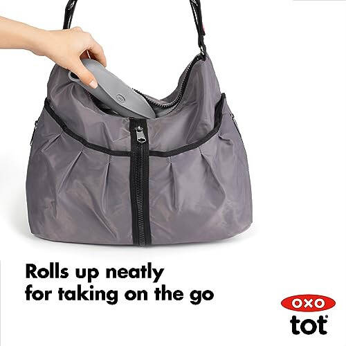 OXO Tot Perch Booster Seat with Straps, Gray - 36