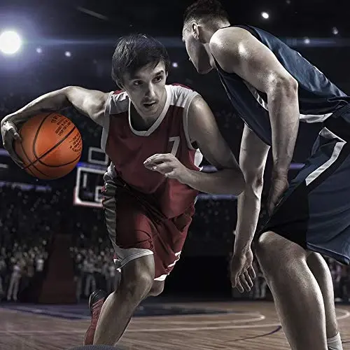 Oʻyilgan 29,5 dyuymli basketbol toʻpi - Oʻgʻil va nabira uchun shaxsiy uy/koʻcha oʻyini toʻpi - Rojdestvo, bitiruv, tugʻilgan kun uchun hech qachon yoʻqotmaysan ruhlantiruvchi sovgʻa - 5