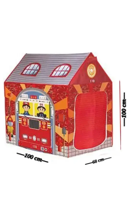 o'yin chodiri o'yinchoq chodir o'yin uyi bolalar chodiri o'yin uyi-Qizil - 1