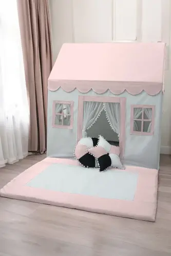 Oyun Evi İlk Heyecan Oyun Çadırı - Pudra - HENNA PRIME (1)