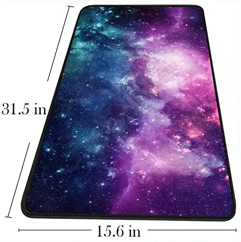 Gaming Mouse Pad, 31.5x15.7x0.12 inch Waterproof Computer Keyboard Mouse Mat Non-Slip Mousepad Rubber Base and Stitched Edges for Game Players, Office, Study, Esports Pros, Home, Desktop - 6