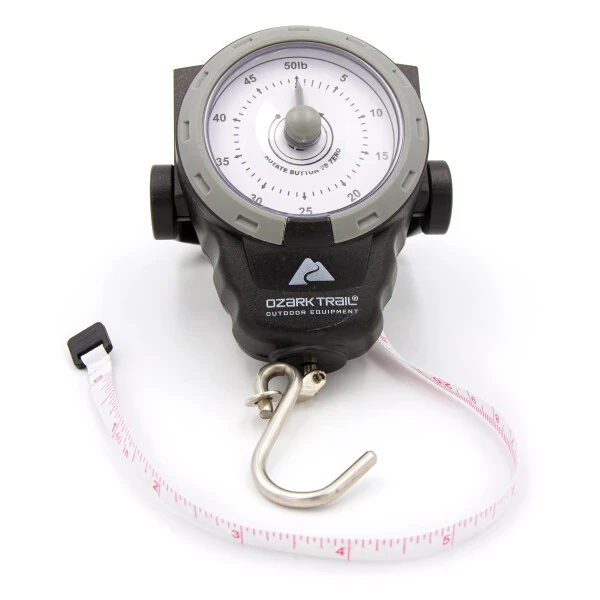 Ozark Trail 50lb Portable Dial Fish Scale 50 funtgacha og'irlik qiladi - 4