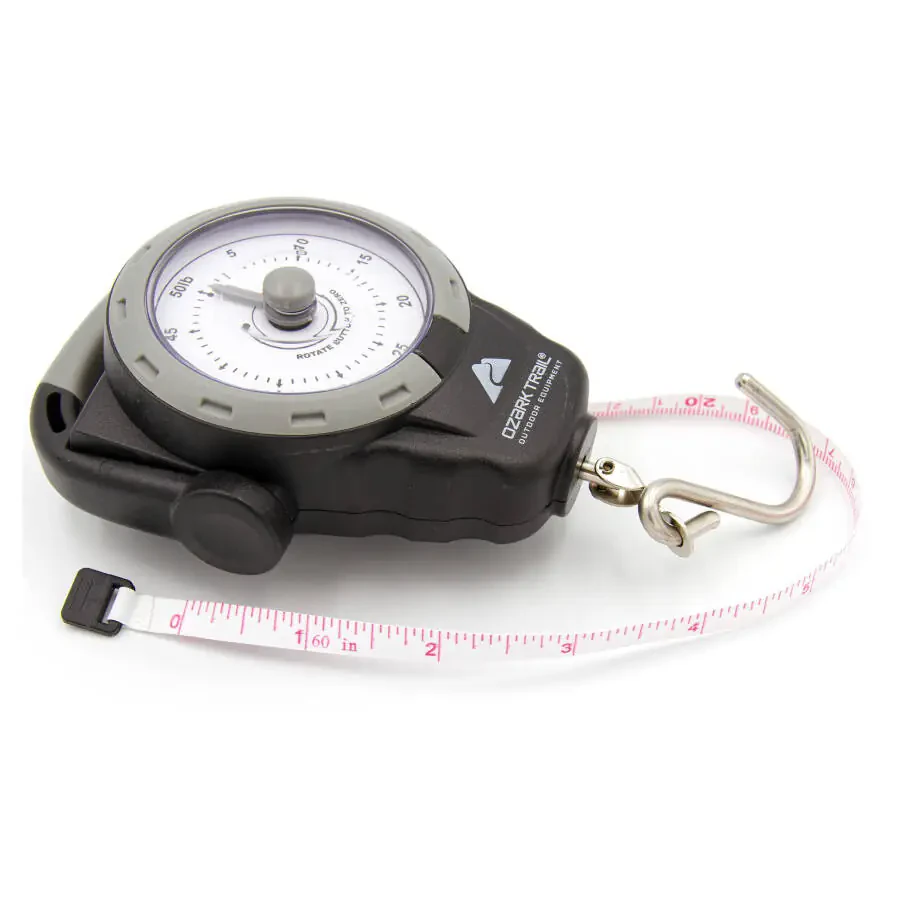 Ozark Trail 50lb Portable Dial Fish Scale 50 funtgacha og'irlik qiladi - 5