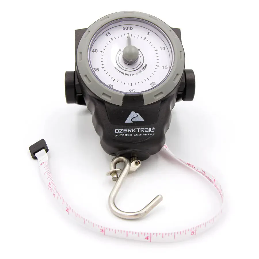 Ozark Trail 50lb Portable Dial Fish Scale wighs up to 50lb - 4