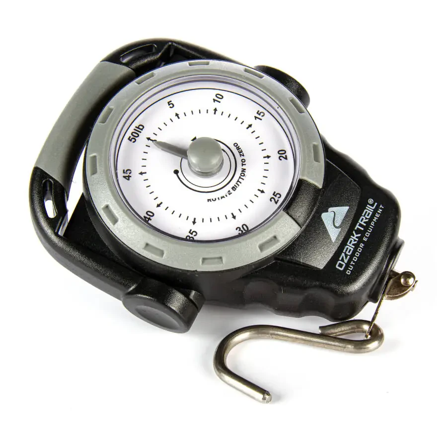 Ozark Trail 50lb Portable Dial Fish Scale wighs up to 50lb - 6